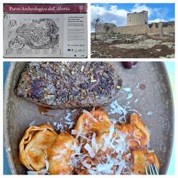 Nach dem Castello gab es frische Ravioli mit Hüftsteak 😋