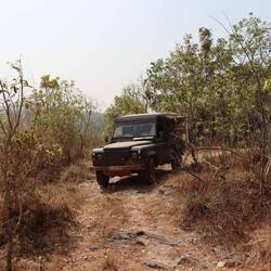 Die Zufahrt zu Phillips Farm