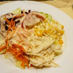 Kleiner gemischter Salat