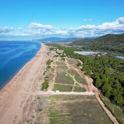 6km Strand mit Campern