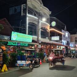 Siem Reap bei Nacht