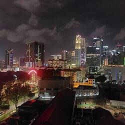 From our hotel roof and pool deck