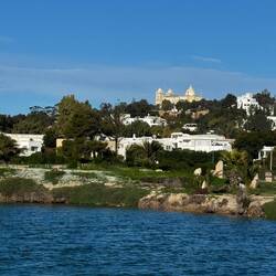 View of mosque from Punic Port