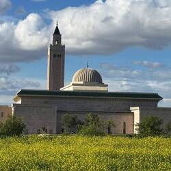 Mosque outside the Roman villa
