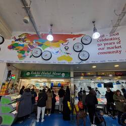 Coventry Indoor Market where lots of different cultures come together