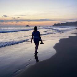 Weg zum nächsten Restaurant