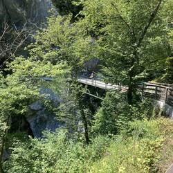 60m überm Boden, mit Höhenangst 😬 (Teufelsbrücke)