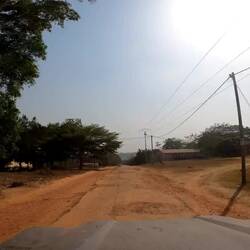 Die Straßenqualität ist leider nicht überall die Beste