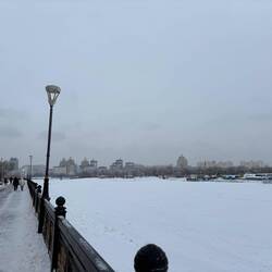 Am Ufer des Ischim.