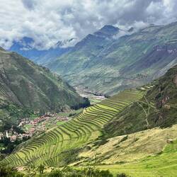 Terrassenfelder bei Pisac