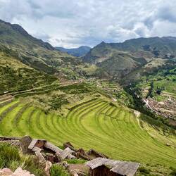Terrassenfelder bei Pisac