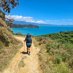 Auch der letzte halbe Tag bot wieder wunderschöne Aussichten