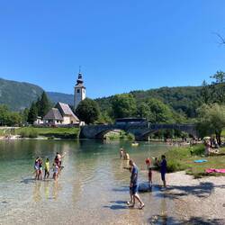 Aussicht nach Rebcev Laz