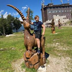 Holzerne Ziege (bzw. der Zlatorog)