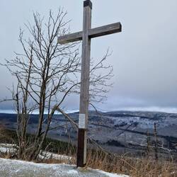 Gipfelkreuz des Wurmbergs