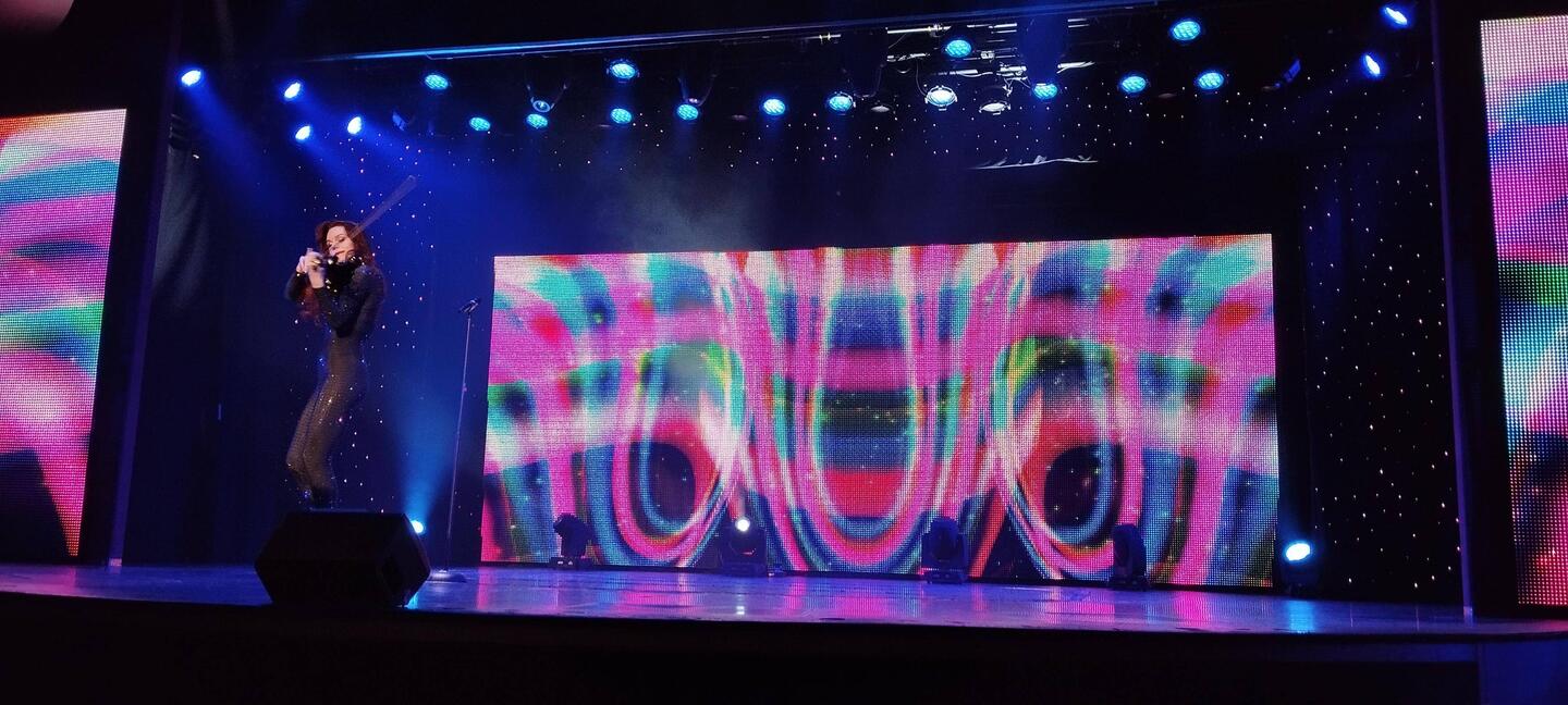 Last night's show