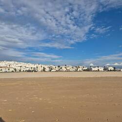 Conil vom Strand gesehen
