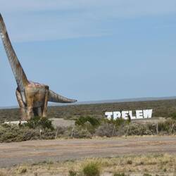 Hier gibt es viele Spuren von Dinosauriern
