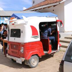 Tuk-Tuk mit Spoiler
