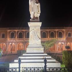 Statue von Dionysios Solomos - Poet von Zakynthos
