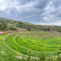 Weitwinkelansicht vom unteren Niveau