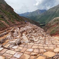 Längsachse der Salzterrassen