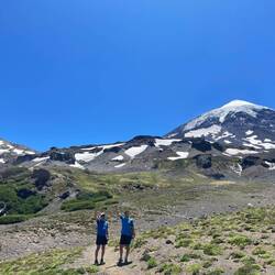 El volcán Lanín (compahe vieho)