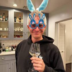 Kaum war der Weihnachtsschmuck verstaut, war schon wieder Ostern. 😂