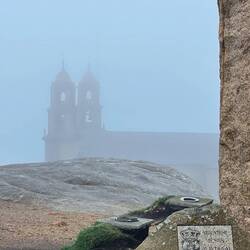 The church at land's end in Muxia