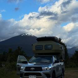 Camping spot vista vulcano 🌋