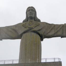 Crysto Rei Monument - a copy od the brazil statue