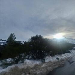 Sonne 🌞 hinter dem Ätna