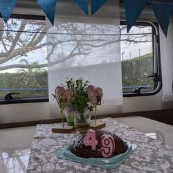 🤭🙈 beim Campen hat man halt nur das Nötigste dabei... 😂 Improvisation ist alles ;Sorry Pap🤷🏼‍♀️