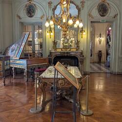 At the Decorative Arts Museum