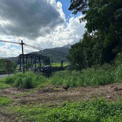 einspurige Brücke am HWY 56