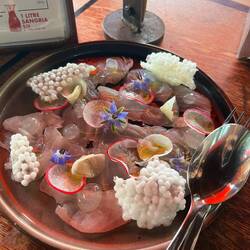 Ceviche at Naked for Satan