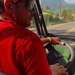 Auf dem Weg zum Strand