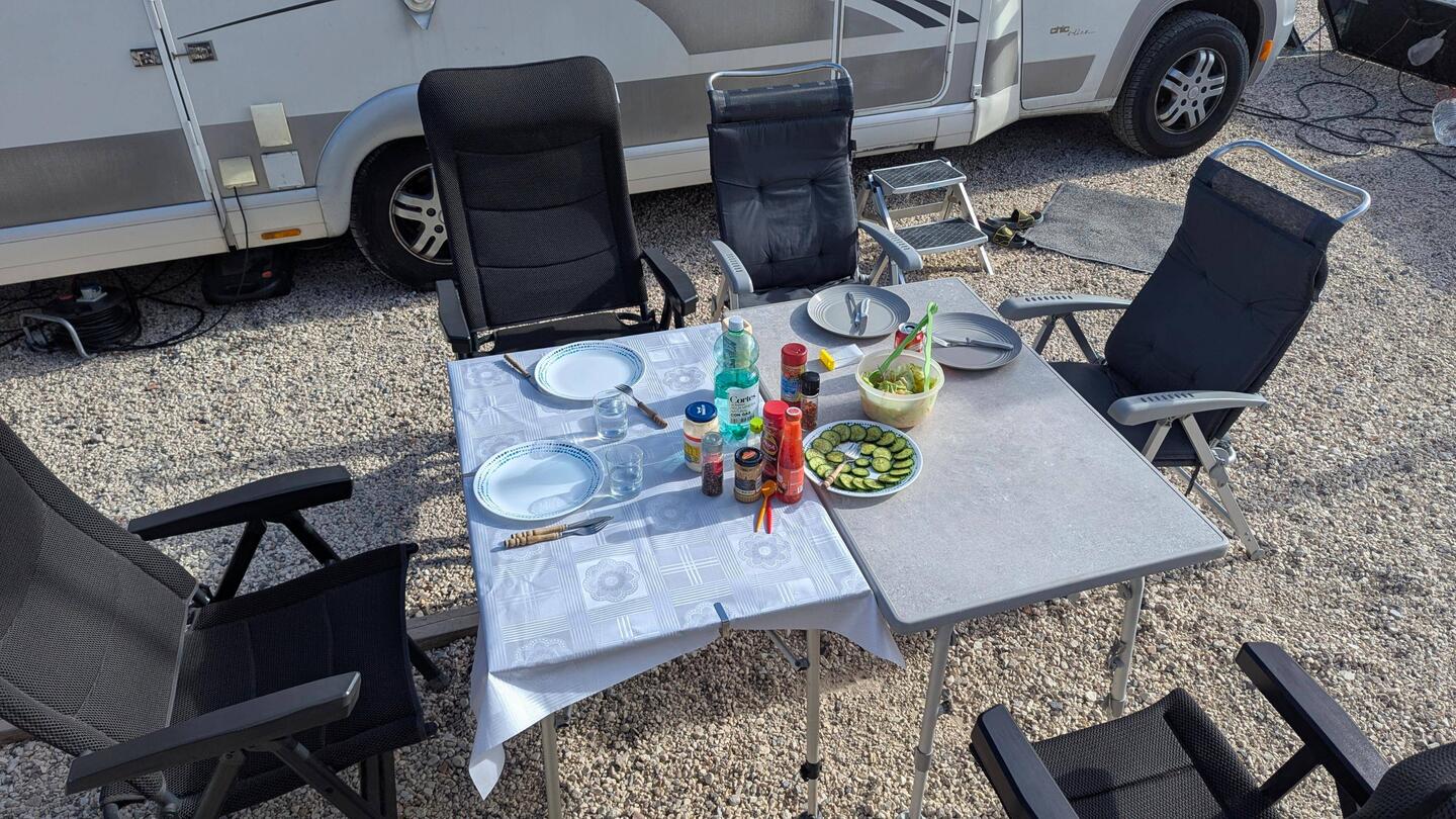 Der Tisch ist gedeckt