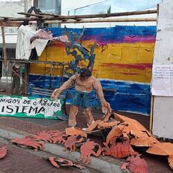A group of artists put this together - basically against overharvesting of marine species