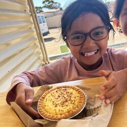 For a while someone was really into custards tarts