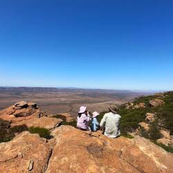 Top of Rawnsley Bluff. Bit of a challenging hike but it was well worth it