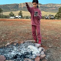 The poopy stick pre burning ritual. You dont want to know 🤣