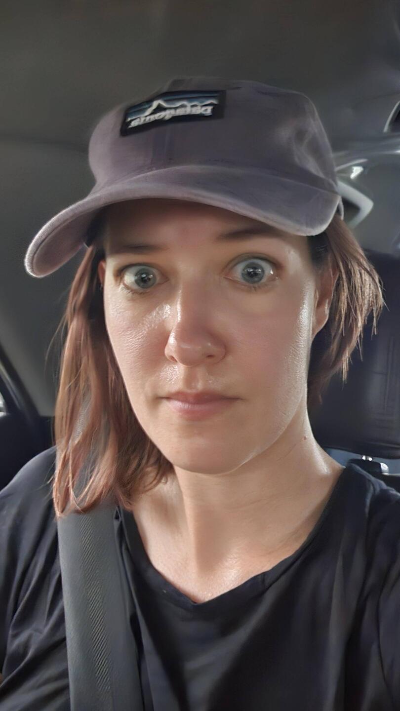 Ich im Auto