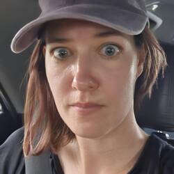 Ich im Auto