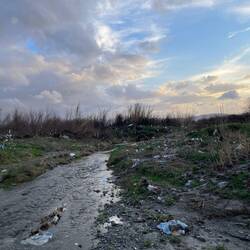 Ist das noch Trinkbar. Da es vom Berg kommt ja. Mit dem was da am alles drinschwimmt NEIN