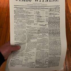 Zeitung von 1851, Samstag 8. Februar 📰