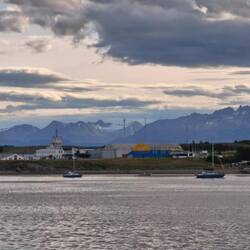 Abendstimmung von der Kabine