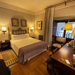 My room in the beautiful Parador de Santiago.