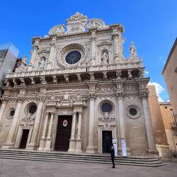 Incredible Baroque church built on the site of the old synagog