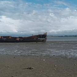 Schiffswrack in Motueka